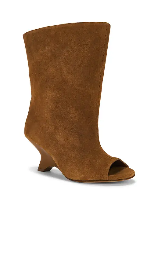 Gia Borghini Gia Heeled Open Toe Boot | Thumbnail 2 Gia Borghini Gia Heeled Open Toe Boot | Thumbnail 2