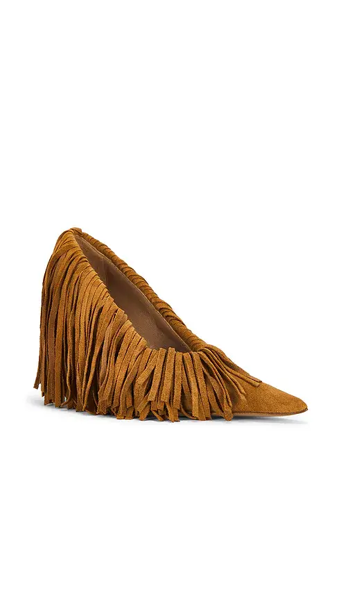 Gia Borghini Amelia Fringe Heel | Thumbnail 2