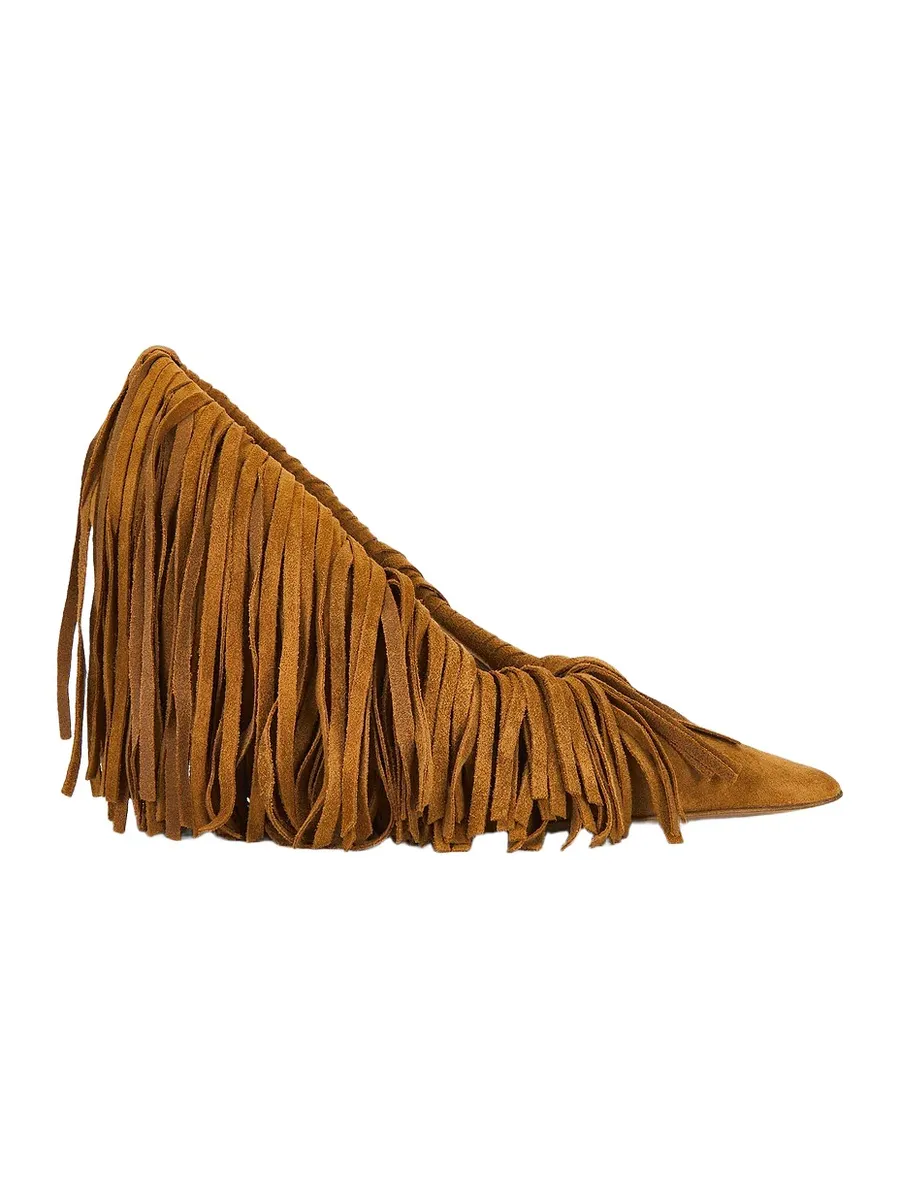 Gia Borghini Amelia Fringe Heel