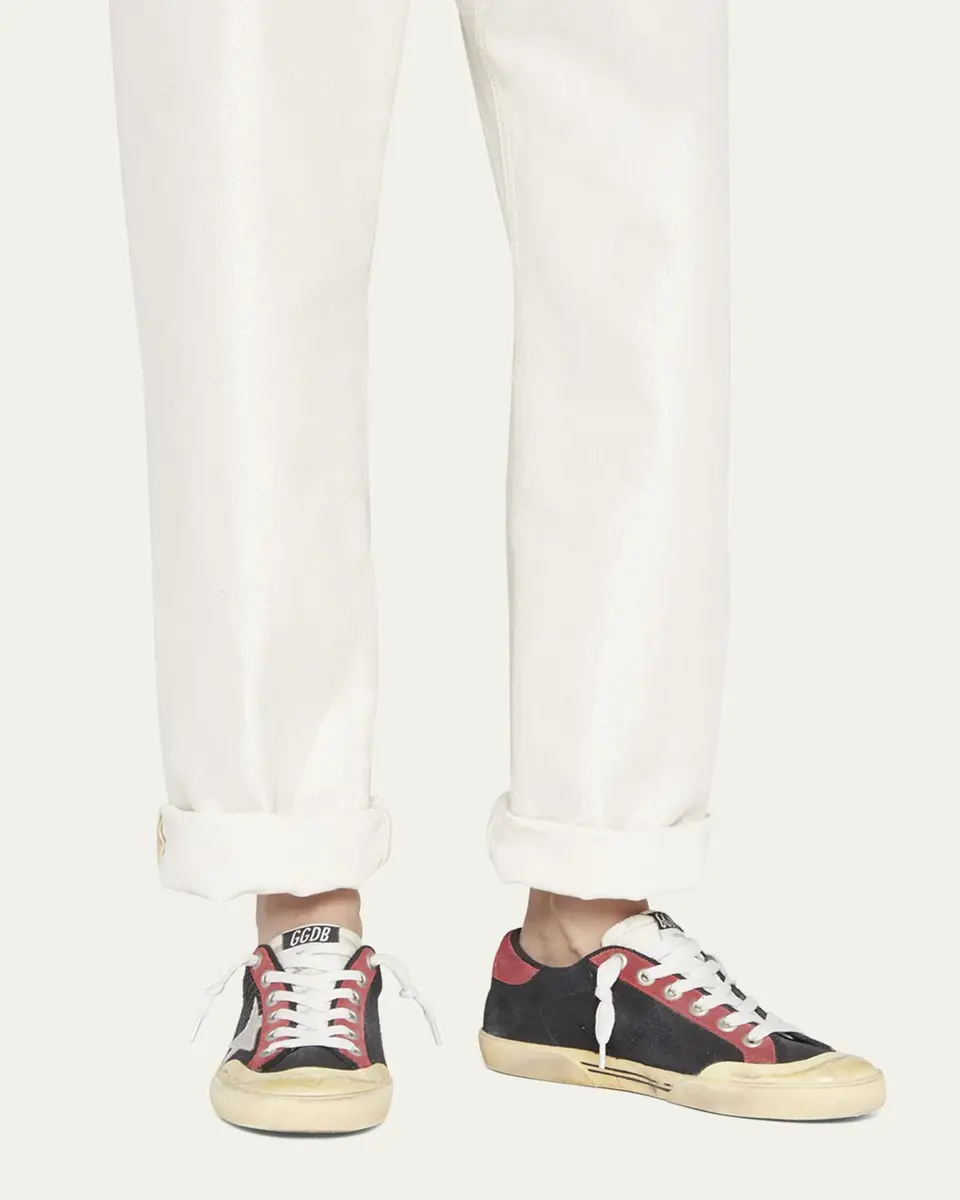 Golden Goose Superstar Mixed Leather Low-Top Sneakers | Thumbnail 2 Golden Goose Superstar Mixed Leather Low-Top Sneakers | Thumbnail 2