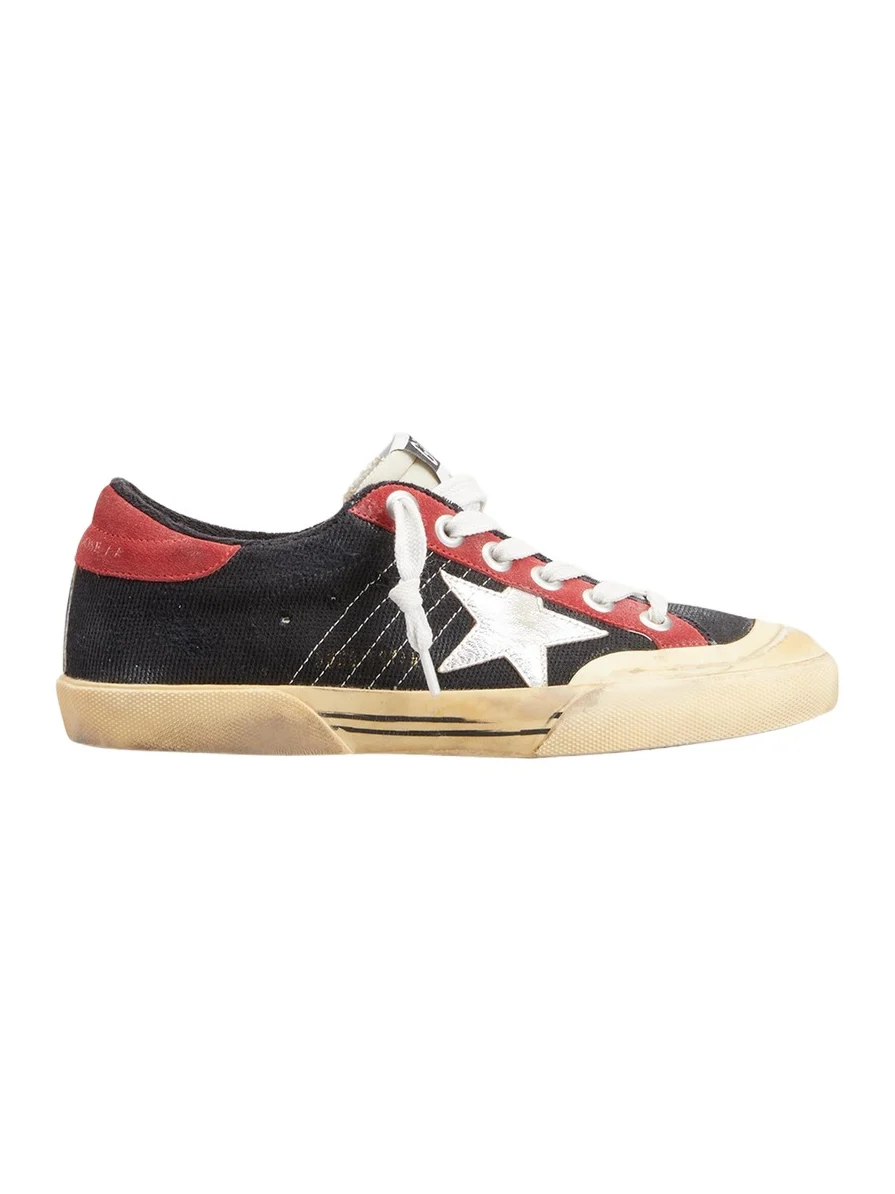 Superstar Mixed Leather Low-Top Sneakers