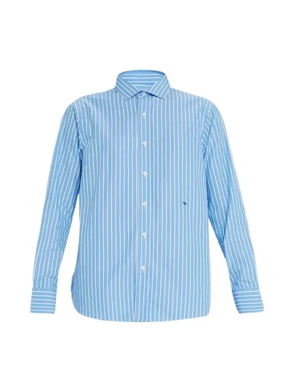 Stripe Classic Button-Up Cotton Shirt Stripe Classic Button-Up Cotton Shirt