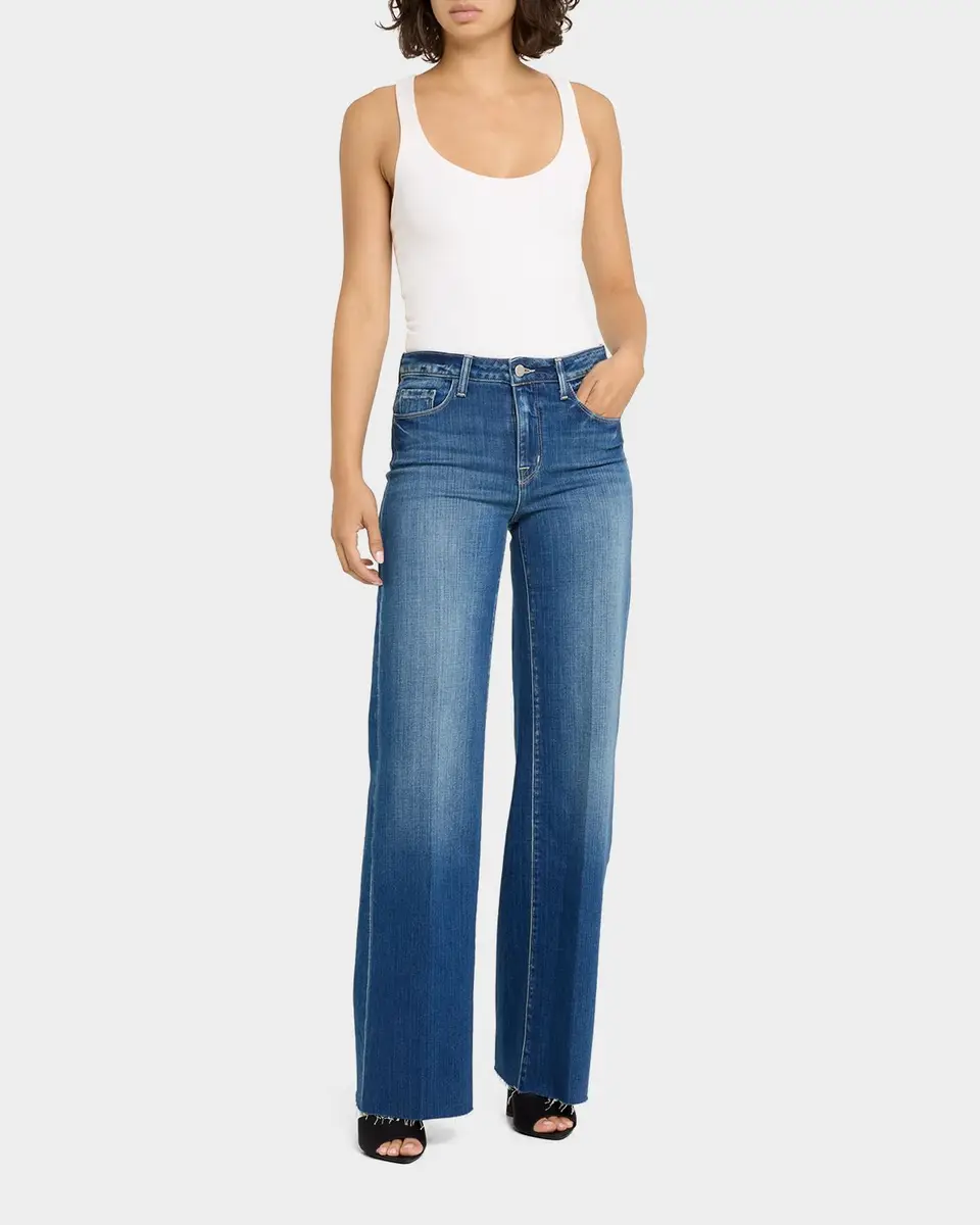 L'Agence Scottie High Rise Wide-Leg Jeans | Thumbnail 2 L'Agence Scottie High Rise Wide-Leg Jeans | Thumbnail 2