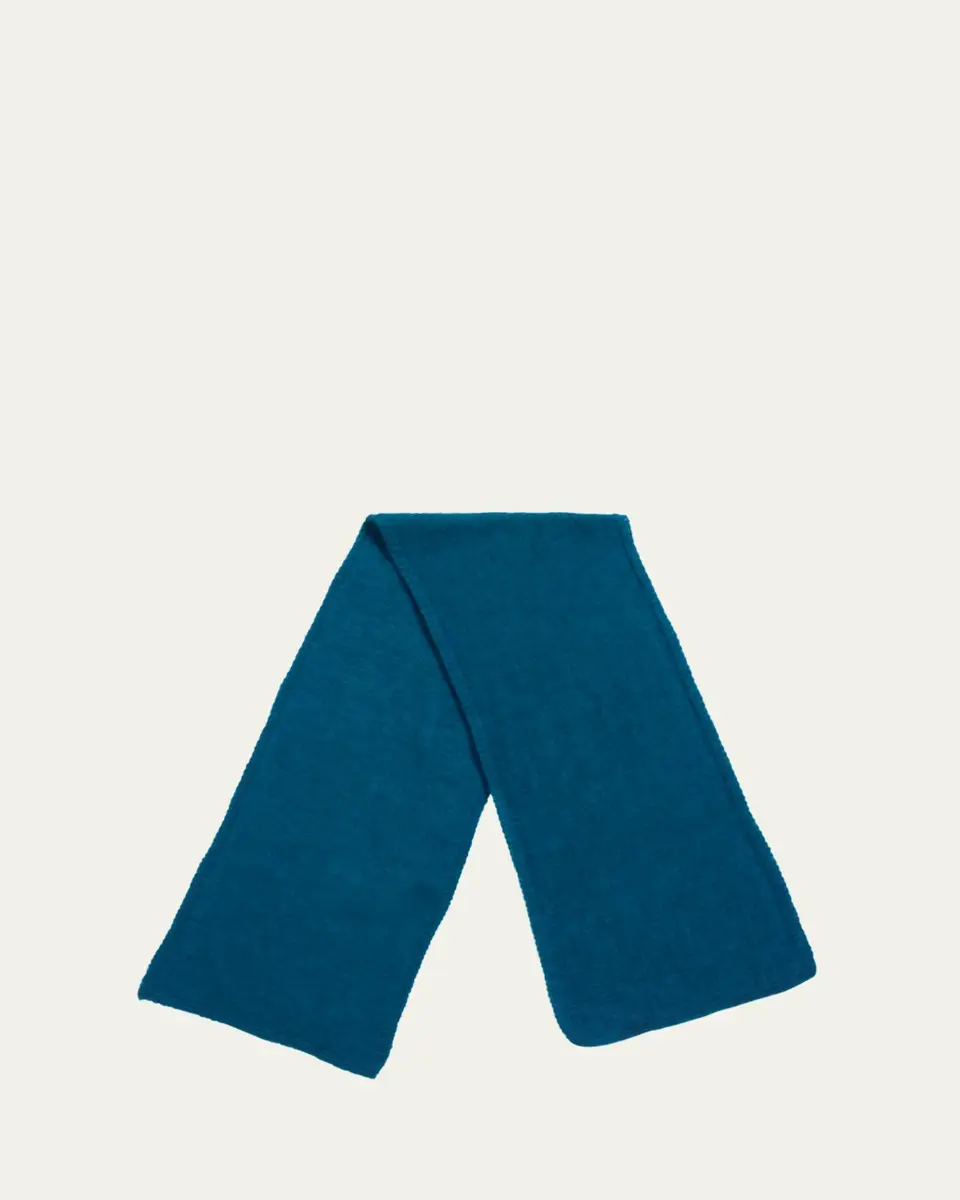 Anderson & Sheppard Men's Muskox Knitted Scarf | Thumbnail 5