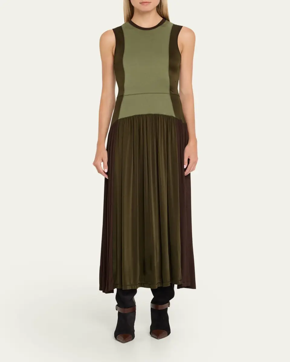 Ulla Johnson Amaliya Sleeveless Color Block Dress | Thumbnail 2 Ulla Johnson Amaliya Sleeveless Color Block Dress | Thumbnail 2