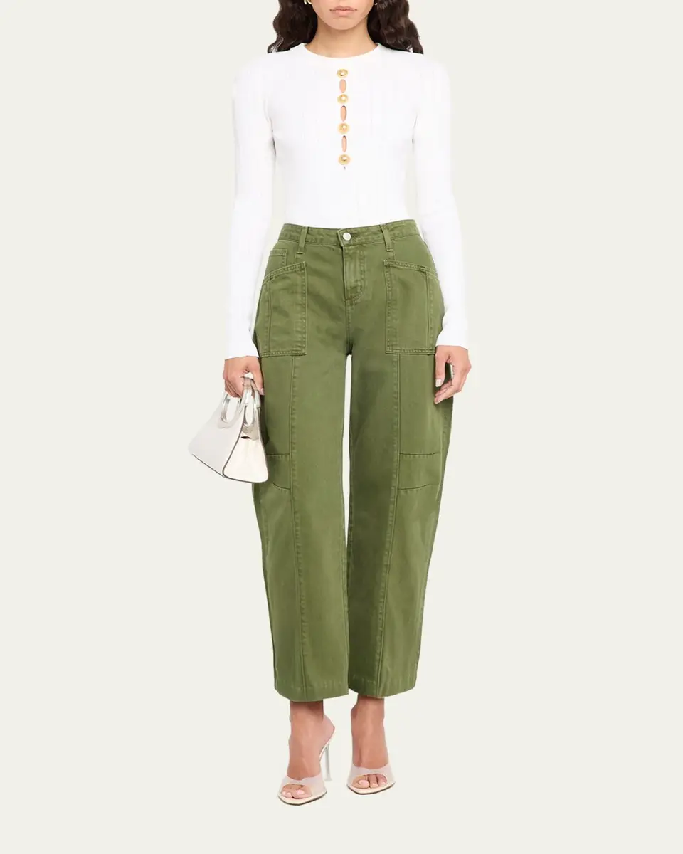 L'AGENCE Cody High-Rise Rodeo Jeans | Thumbnail 9 L'AGENCE Cody High-Rise Rodeo Jeans | Thumbnail 9