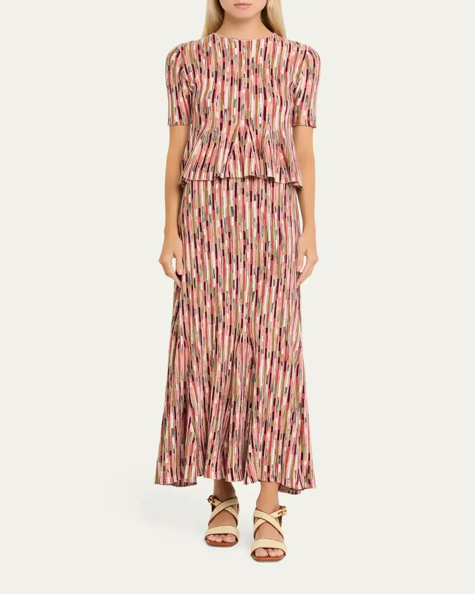 Ulla Johnson Marceline Space-Dyed Knit Midi Skirt | Thumbnail 2 Ulla Johnson Marceline Space-Dyed Knit Midi Skirt | Thumbnail 2