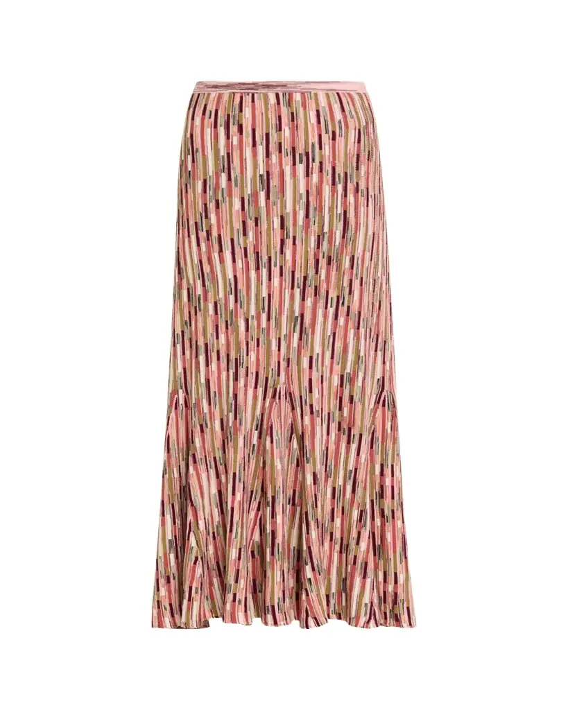 Ulla Johnson Marceline Space-Dyed Knit Midi Skirt | Image 1 Ulla Johnson Marceline Space-Dyed Knit Midi Skirt | Image 1