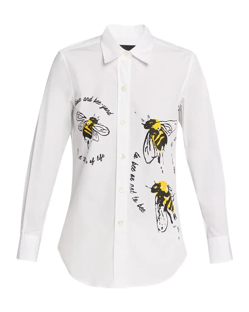 Libertine Bee Lieve New Classic Button-Down Shirt | Image 1 Libertine Bee Lieve New Classic Button-Down Shirt | Image 1