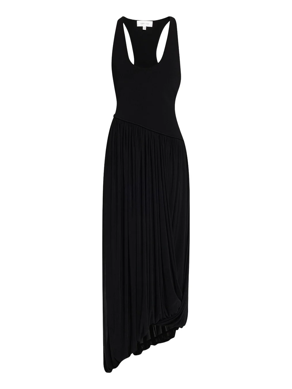 Ronny Kobo Meyer Racerback Knit High-Low Maxi Dress