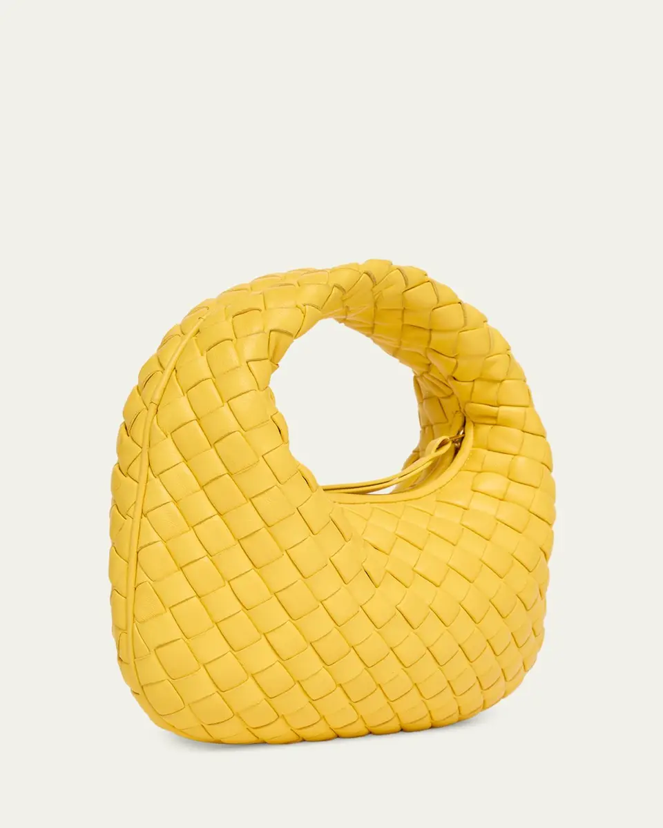 Bottega Veneta Baby Veneta Leather Top-Handle Bag | Thumbnail 3