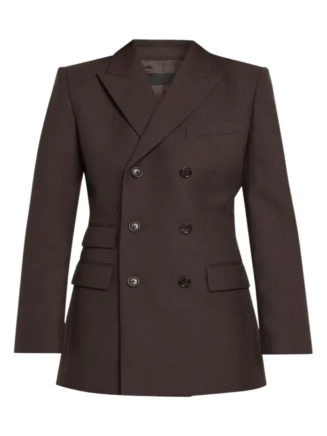 Noah Virgin Wool Double-Breasted Jacket