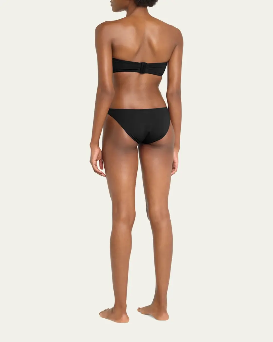 Eres Fripon Solid Low-Rise Hipster Bikini Bottoms | Thumbnail 3