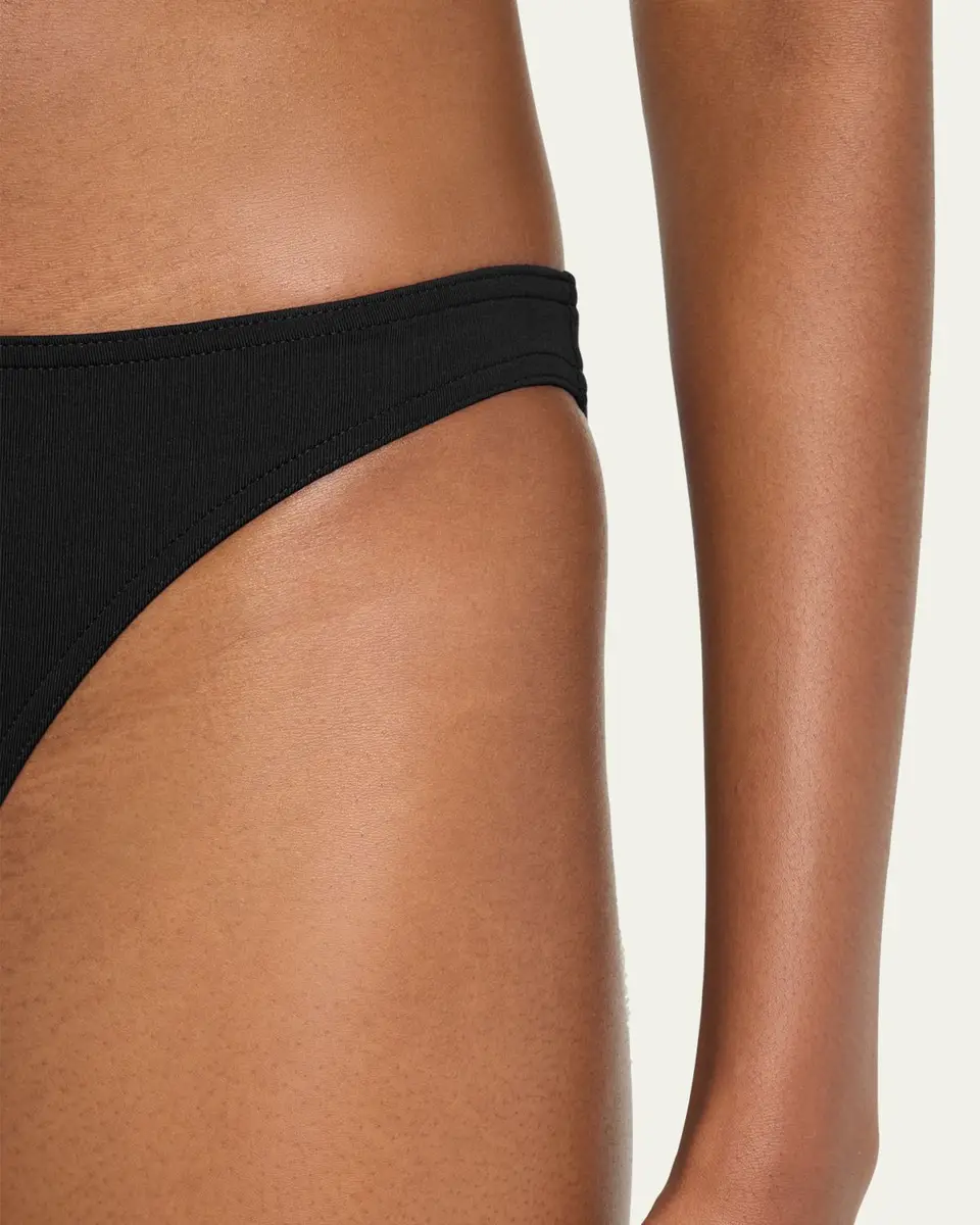 Eres Fripon Solid Low-Rise Hipster Bikini Bottoms | Thumbnail 5
