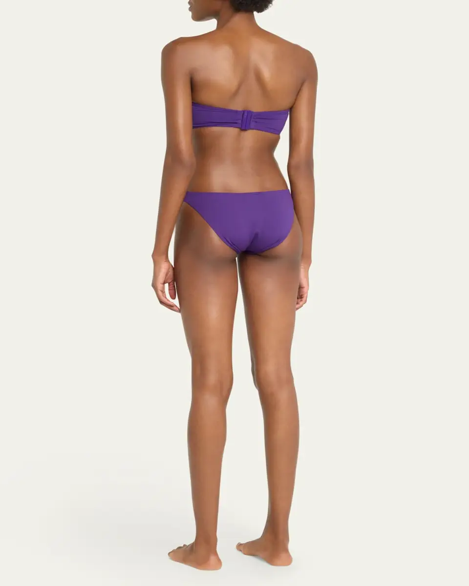 Eres Fripon Solid Low-Rise Hipster Bikini Bottoms | Thumbnail 8