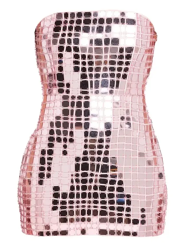 Kaleido Strapless Mini Dress Kaleido Strapless Mini Dress