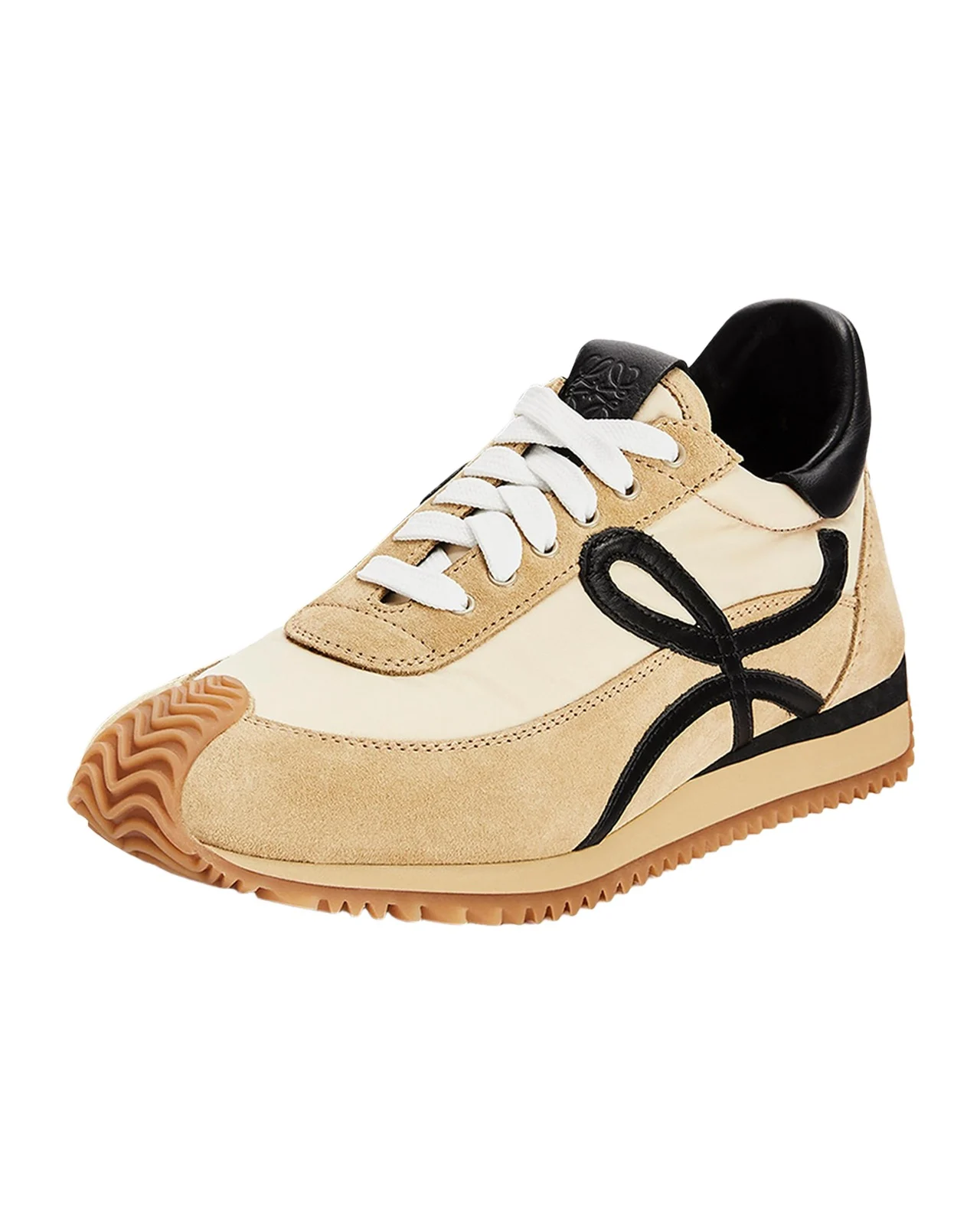 Loewe Men's Flow Runner 2.0 Nylon and Suede Sneakers
