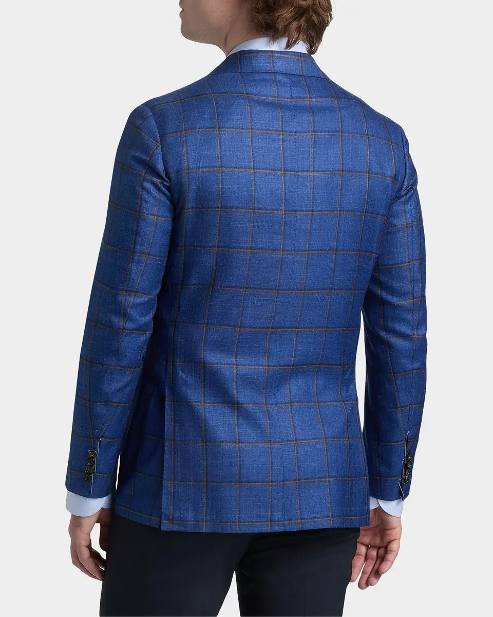 Sartorio Men's Plaid Wool Single-Breasted Sport Coat | Thumbnail 3 Sartorio Men's Plaid Wool Single-Breasted Sport Coat | Thumbnail 3