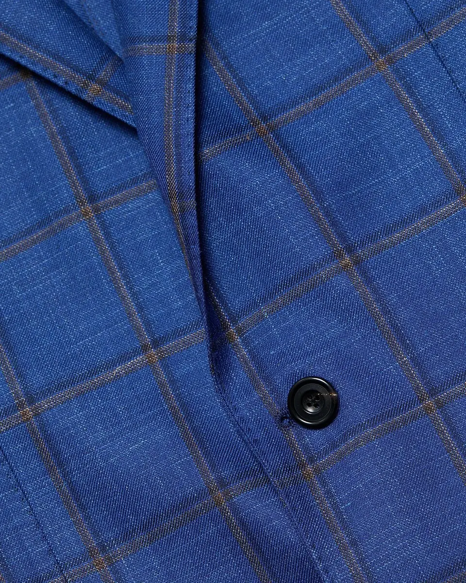 Sartorio Men's Plaid Wool Single-Breasted Sport Coat | Thumbnail 6 Sartorio Men's Plaid Wool Single-Breasted Sport Coat | Thumbnail 6