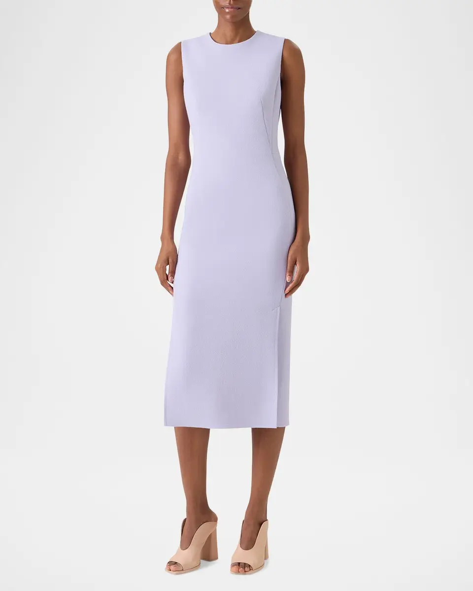 Akris Wool Crepe Sleeveless Sheath Dress | Thumbnail 2 Akris Wool Crepe Sleeveless Sheath Dress | Thumbnail 2