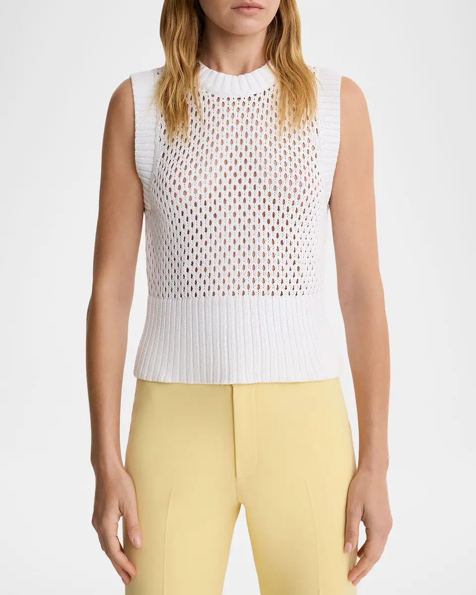 Smythe Mesh Knit Sweater Vest | Thumbnail 3 Smythe Mesh Knit Sweater Vest | Thumbnail 3