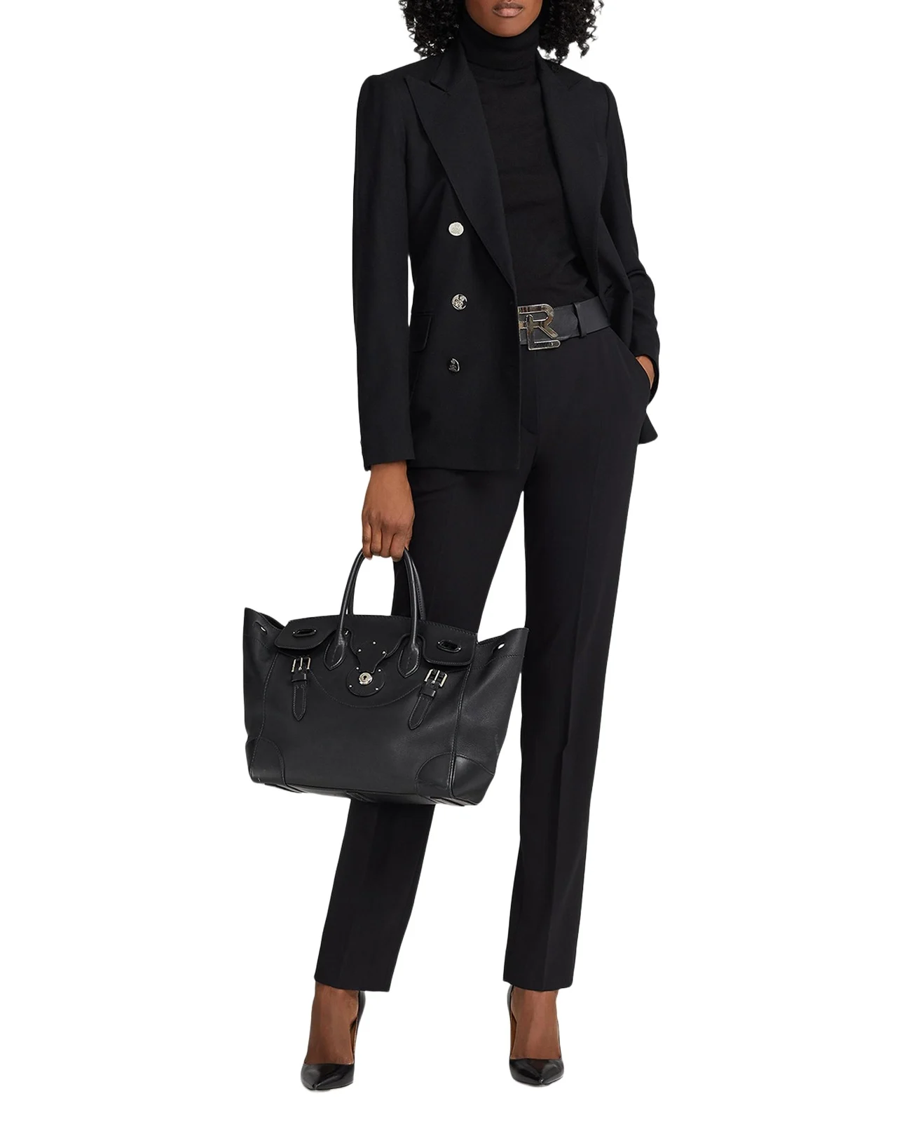 Ralph Lauren Collection Simone Wool Crepe Pants
