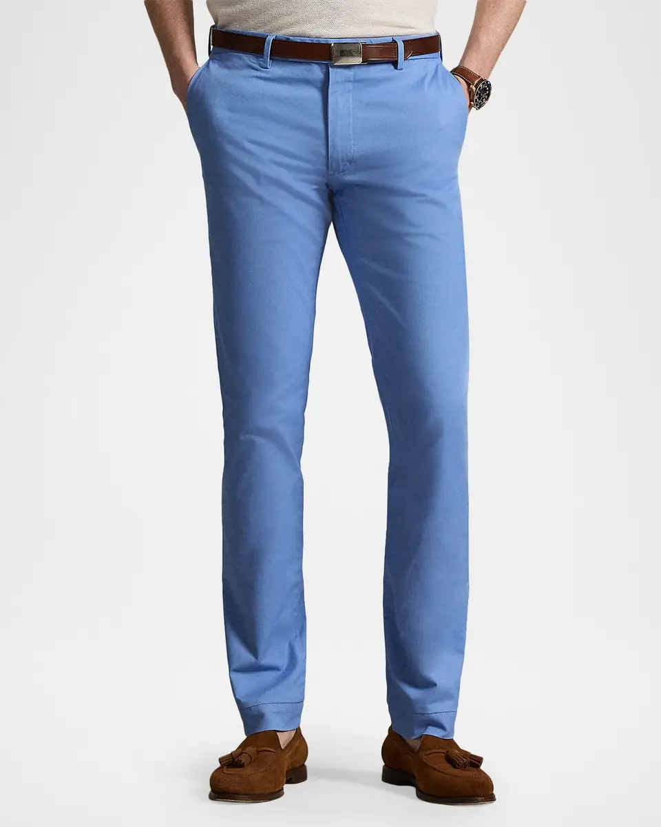 Polo Ralph Lauren Men's Stretch Twill Slim-Fit Trousers | Thumbnail 4 Polo Ralph Lauren Men's Stretch Twill Slim-Fit Trousers | Thumbnail 4