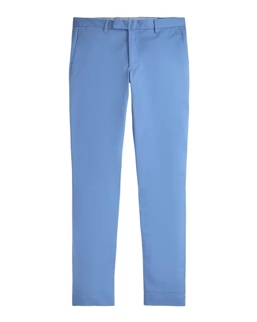 Men's Stretch Twill Slim-Fit Trousers