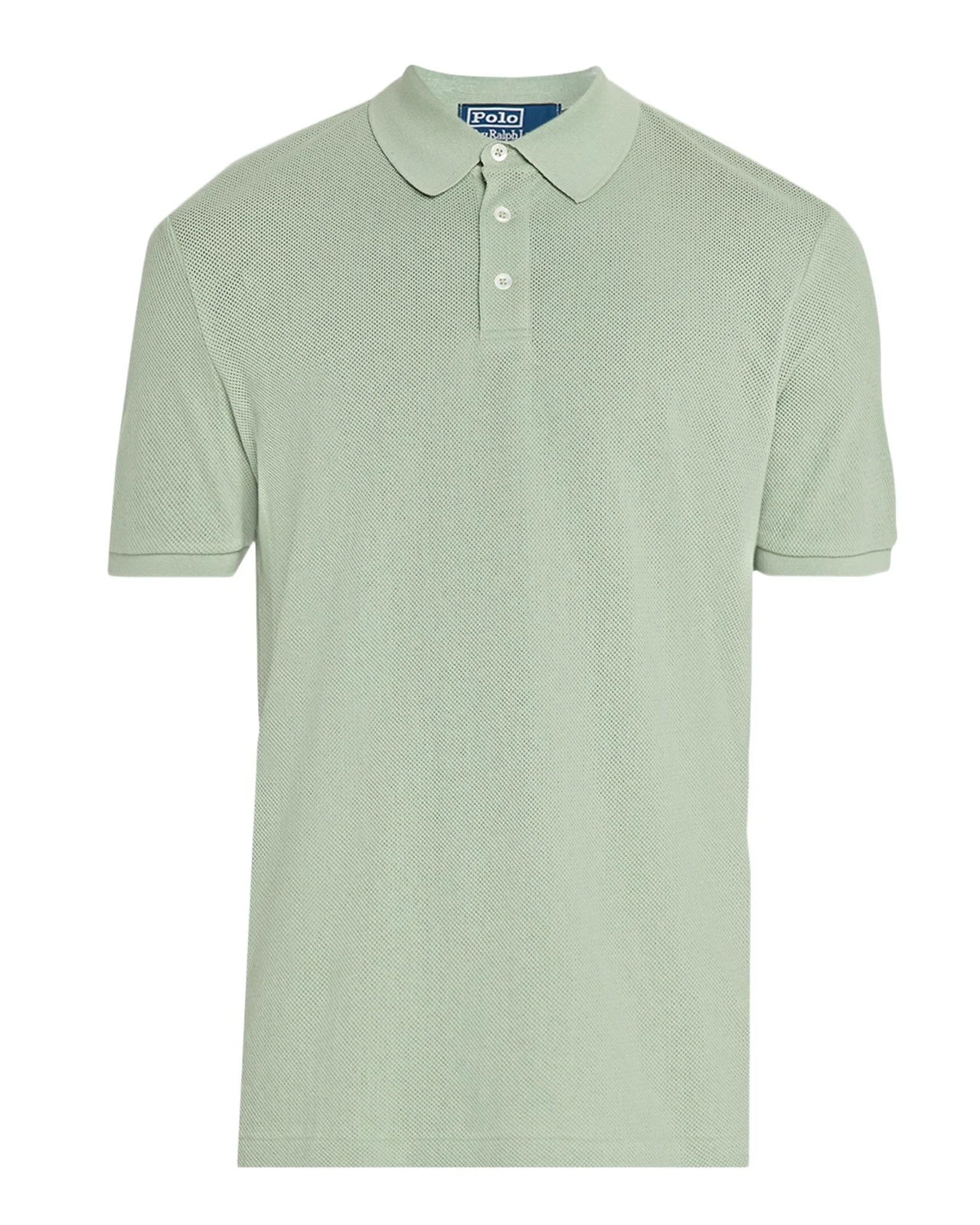 Polo Ralph Lauren Men's Pointelle Jersey Cotton Polo Shirt | Thumbnail 1 Polo Ralph Lauren Men's Pointelle Jersey Cotton Polo Shirt | Thumbnail 1