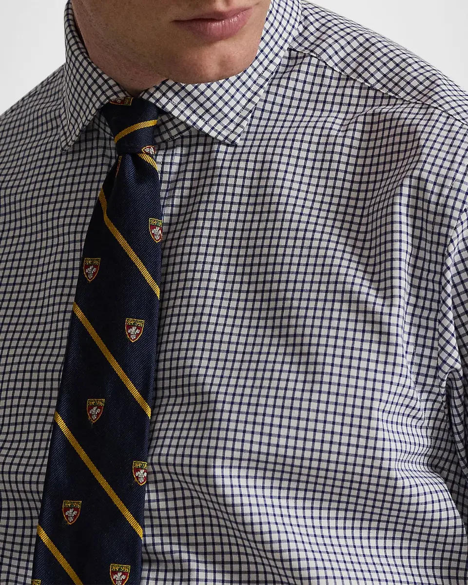 Polo Ralph Lauren Men's Classic-Fit Grid Check Poplin Sport Shirt | Thumbnail 5
