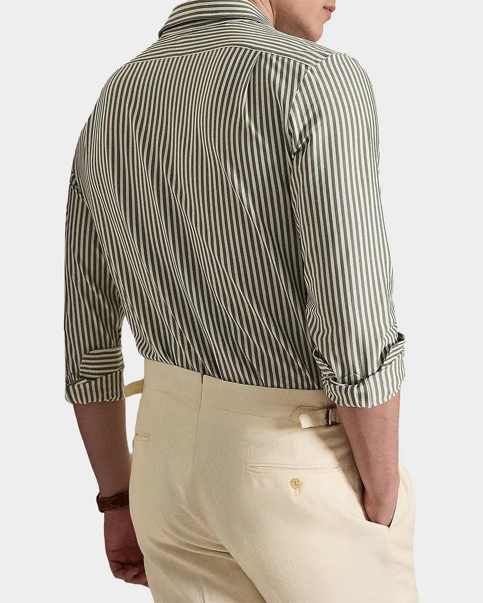 Polo Ralph Lauren Men's Striped Oxford Sport Shirt | Thumbnail 3 Polo Ralph Lauren Men's Striped Oxford Sport Shirt | Thumbnail 3
