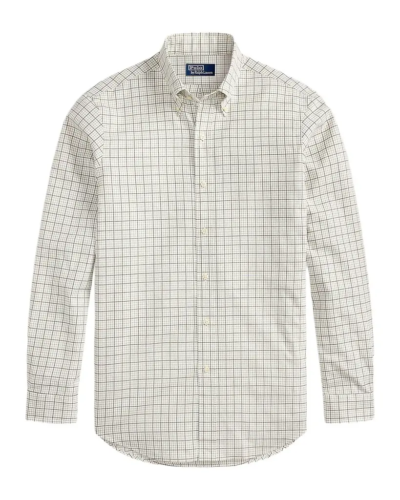 Polo Ralph Lauren Men's Classic Fit Tattersall Twill Sport Shirt | Image 1 Polo Ralph Lauren Men's Classic Fit Tattersall Twill Sport Shirt | Image 1