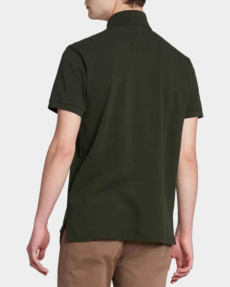 Etro Men's Cotton Embroidered-Pegasus Polo Shirt | Thumbnail 3 Etro Men's Cotton Embroidered-Pegasus Polo Shirt | Thumbnail 3