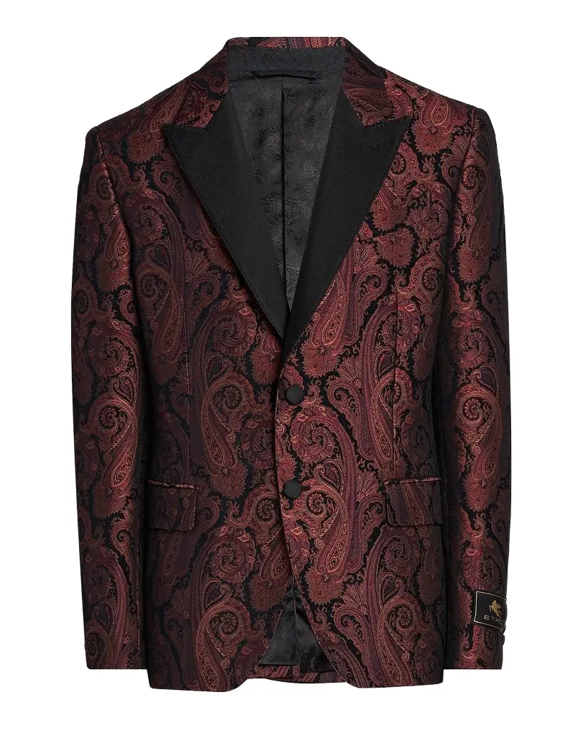 Etro Men's Milano Paisley Brocade Dinner Jacket | Image 1 Etro Men's Milano Paisley Brocade Dinner Jacket | Image 1