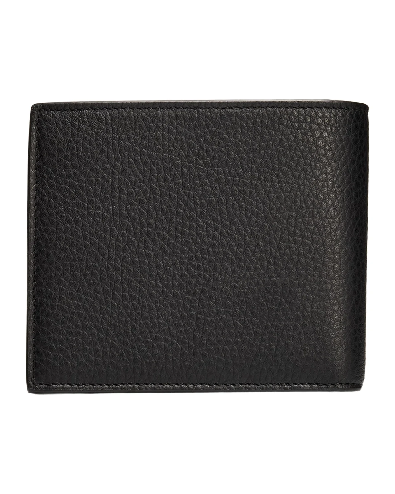 Men's YSL Grained Leather Bifold Wallet Men's YSL Grained Leather Bifold Wallet