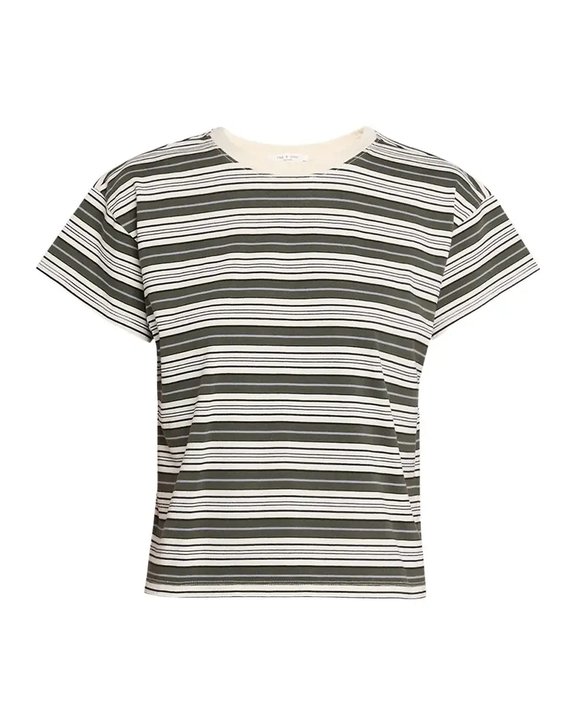 rag & bone Kelly Stripe Tee | Image 1 rag & bone Kelly Stripe Tee | Image 1
