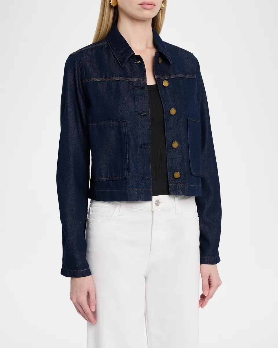 rag & bone Featherweight Adrianna Denim Jacket | Thumbnail 4 rag & bone Featherweight Adrianna Denim Jacket | Thumbnail 4