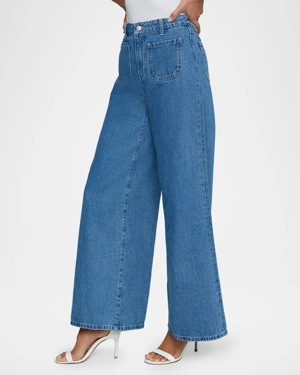 L'Agence Declan High-Rise Wide-Leg Jeans | Thumbnail 5