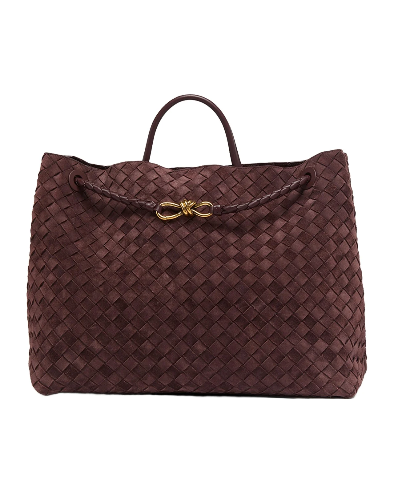 Bottega Veneta Andiamo Large Leather Tote Bag