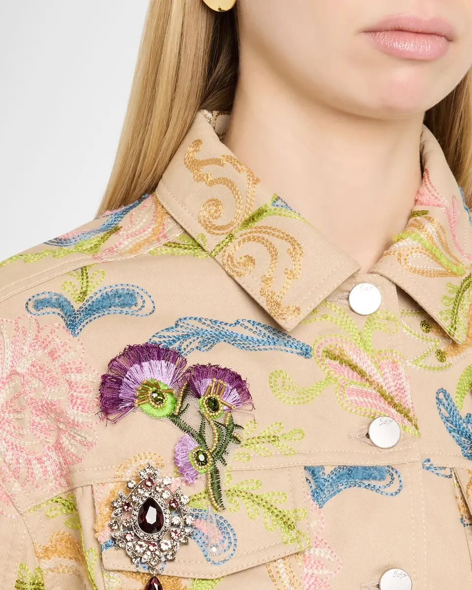 Cinq à Sept Addie Embroidered Jacket | Thumbnail 5 Cinq à Sept Addie Embroidered Jacket | Thumbnail 5