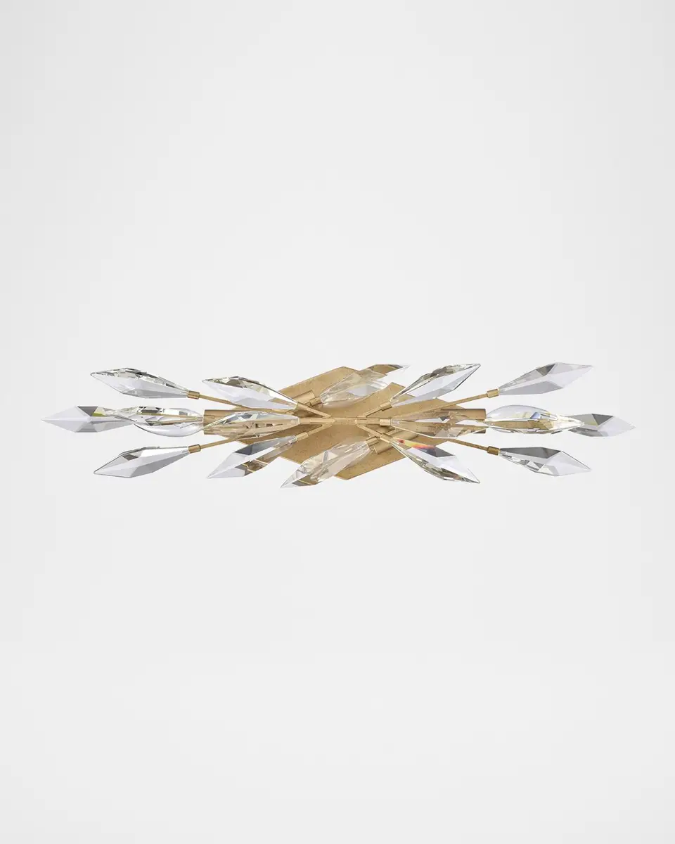 Arabela Lighting Crystal Fusion 25" 4-Light Vanity Light | Thumbnail 2 Arabela Lighting Crystal Fusion 25" 4-Light Vanity Light | Thumbnail 2