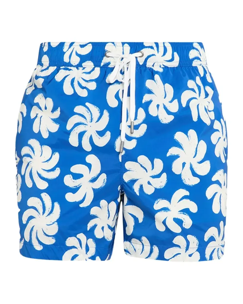 Onia Men's Floral Swim Shorts | Image 1 Onia Men's Floral Swim Shorts | Image 1