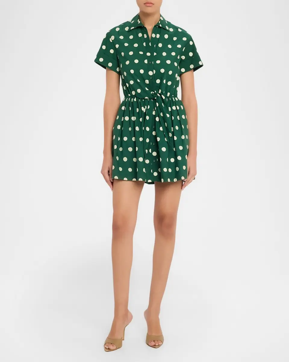 Cara Cara Asbury Floral Tie Mini Shirtdress | Thumbnail 2 Cara Cara Asbury Floral Tie Mini Shirtdress | Thumbnail 2