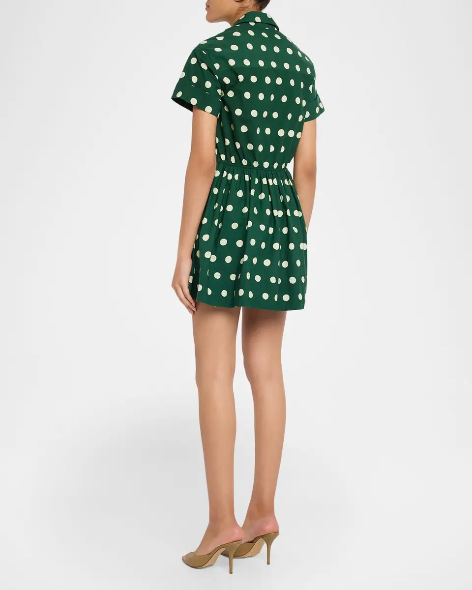 Cara Cara Asbury Floral Tie Mini Shirtdress | Thumbnail 3 Cara Cara Asbury Floral Tie Mini Shirtdress | Thumbnail 3