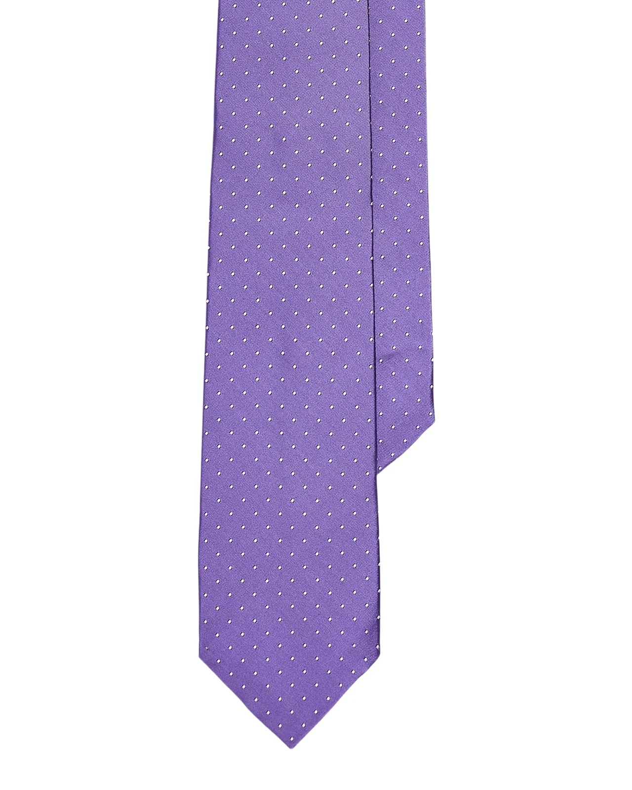 Ralph Lauren Purple Label Men's Pin Dot Peau de Soie Tie