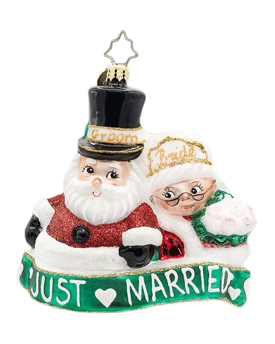 Christopher Radko Merry Matrimony Christmas Ornament | Thumbnail 3 Christopher Radko Merry Matrimony Christmas Ornament | Thumbnail 3