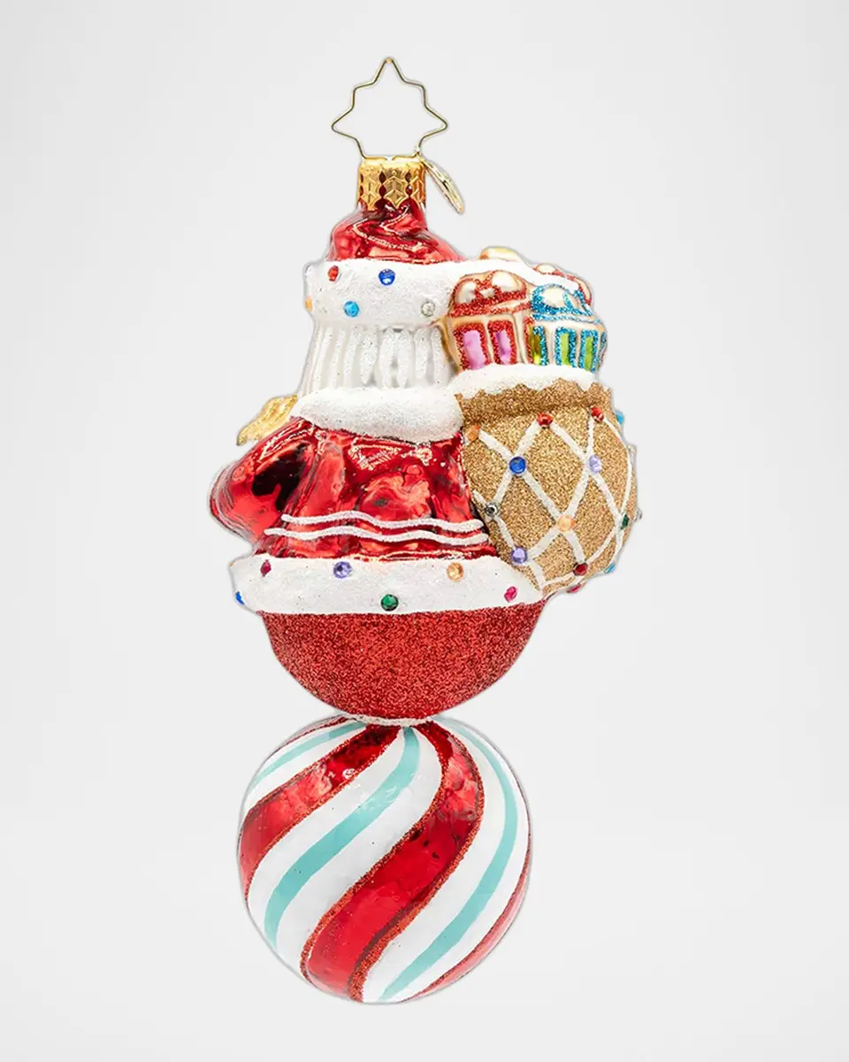 Christopher Radko Sweet Claus Reflector Christmas Ornament | Thumbnail 2 Christopher Radko Sweet Claus Reflector Christmas Ornament | Thumbnail 2