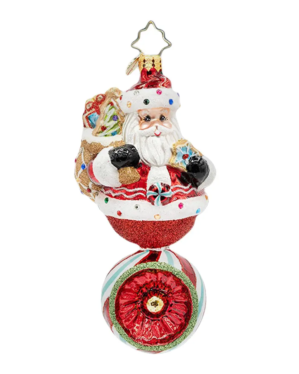 Christopher Radko Sweet Claus Reflector Christmas Ornament | Thumbnail 3 Christopher Radko Sweet Claus Reflector Christmas Ornament | Thumbnail 3