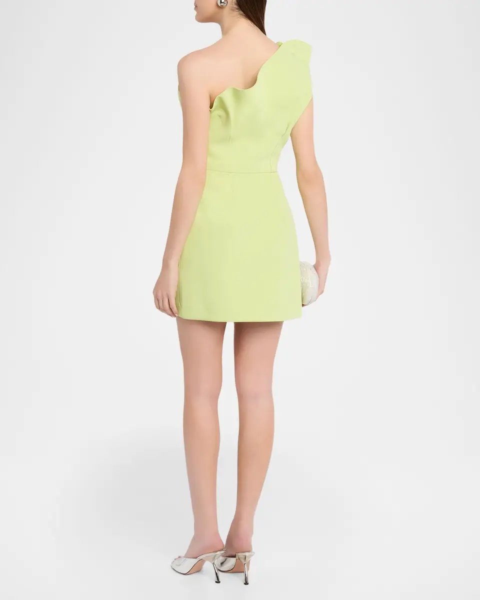 ACLER Lugano One-Shoulder A-Line Mini Dress | Thumbnail 3