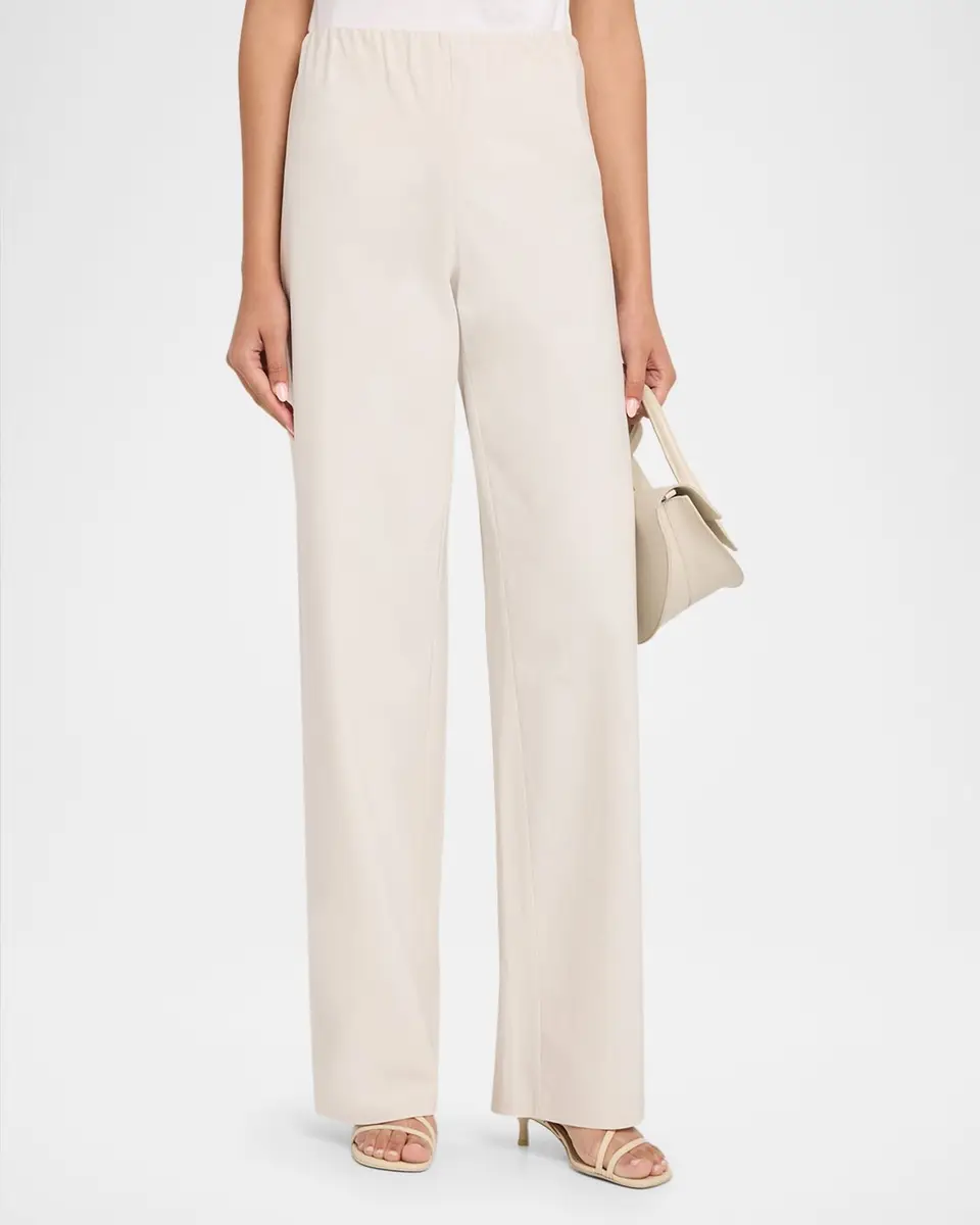 Vince Colette High-Rise Crepe Pants | Thumbnail 4 Vince Colette High-Rise Crepe Pants | Thumbnail 4